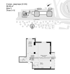 Купити квартиру, Динамівська вул., Харків, id 44131
