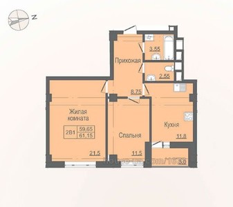 Купить квартиру, Московский просп., Харьков, id 38221