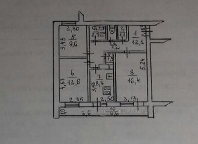 Купити квартиру, Рабочая ул. (Красногвардейский), Дніпро, id 4140