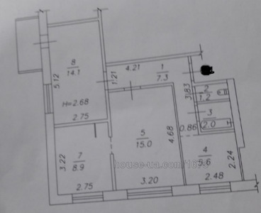 Купити квартиру, Гагаріна просп., Харків, id 35829