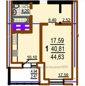 Купити квартиру, Шекспіра пров., Харків, id 40727