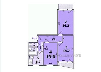 Купити квартиру, Перемоги просп., Харків, id 35926