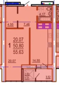 Купити квартиру, Шекспіра пров., Харків, id 41804