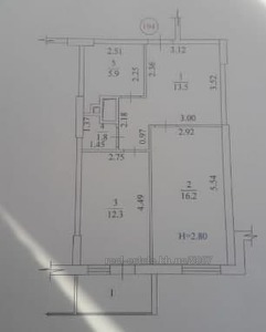 Купить квартиру, Победы просп., 65Б, Харьков, id 135859