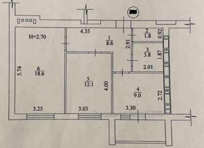 Купити квартиру, Миру вул., Харків, id 35347