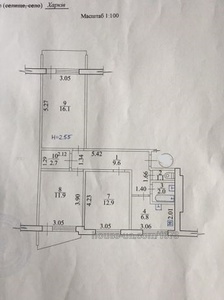 Купити квартиру, Перемоги просп., Харків, id 30980