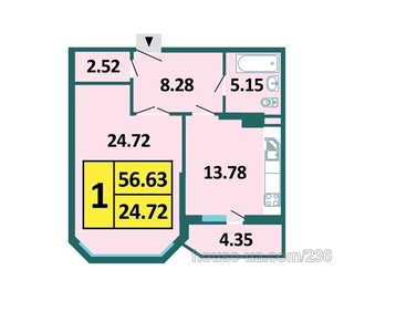 Buy an apartment, Ponomareva-ul-Kocyubinskoe, Kyiv, Belichi, Svyatoshinskiy district, id 5995