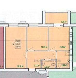 Buy an apartment, Pobedi-prosp, Kharkiv, id 39789