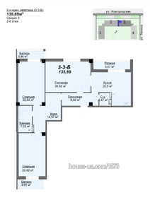 Купити квартиру, Новгородська вул., Харків, id 32853